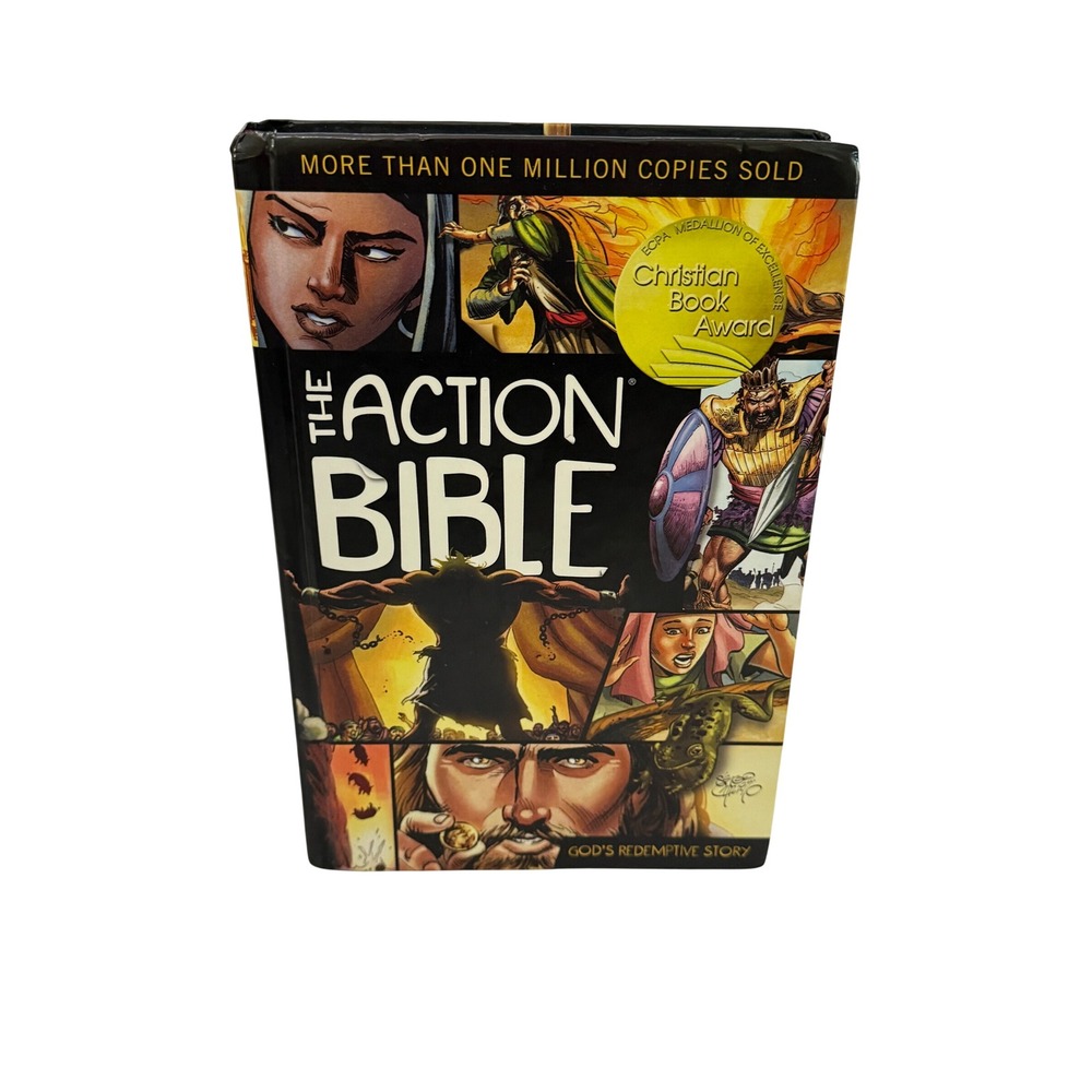 Action Bible Gods Redemptive Story Hardcover Sergio Cariello David Cook 1ST Ed